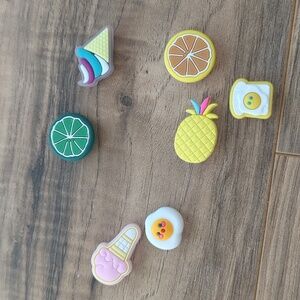 Food And Snack Theme Croc Shoe Charms.